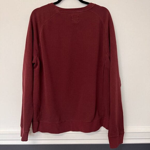 Champion Lightweight Logo Sweatshirt Size Lg Burgundy - Picture 3 of 12
